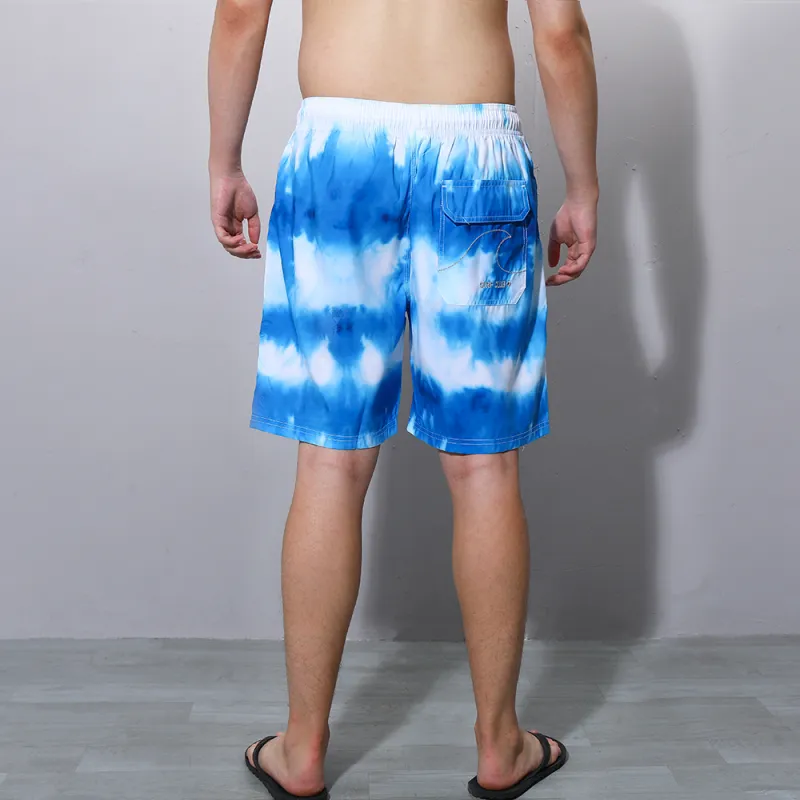 GAILANG Beach Shorts Men's Tie Dye Blue-3