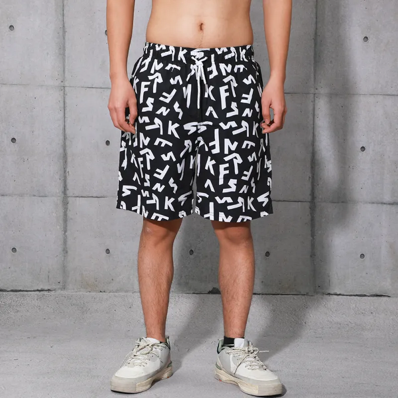 Patterned Camouflage Shorts