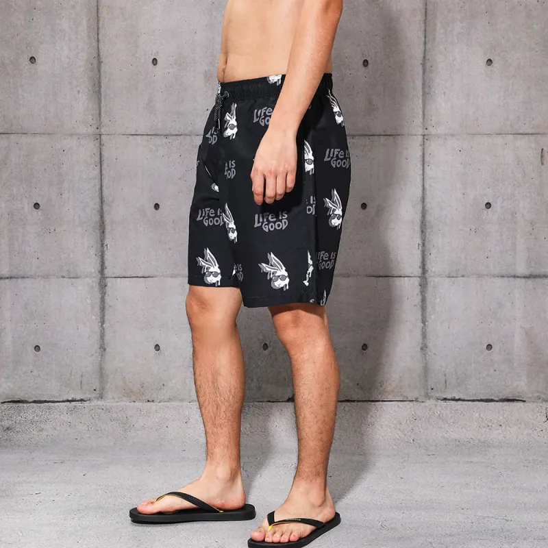 GAILANG Beach Shorts Men's Cartoon Rabbit-5