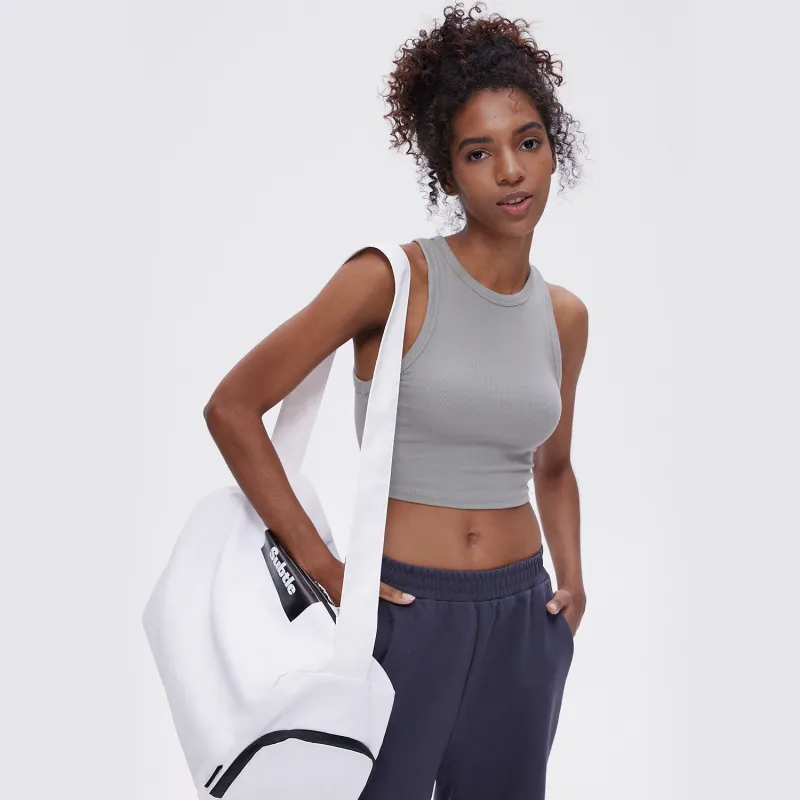 Subtle Polyester Training Bag Handbag Shoulder Bag Crossbody Bag Large Size Unisex Multicolor-64