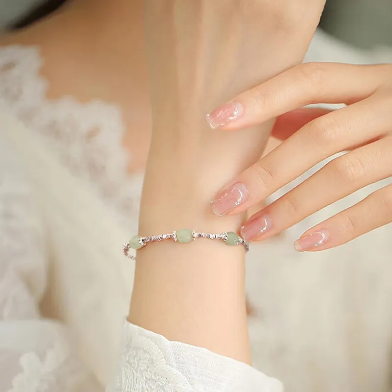 CHINA GOLD Bracelets Green Jade Women's-1