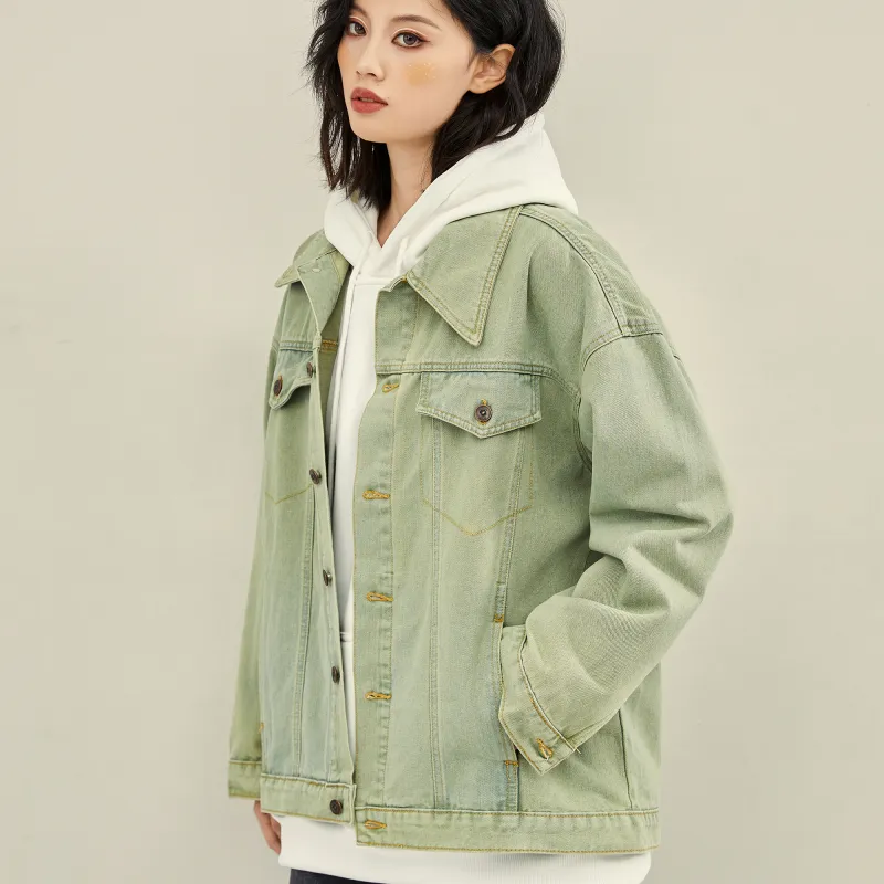 BLACK CLOVER Denim Jacket Unisex-8