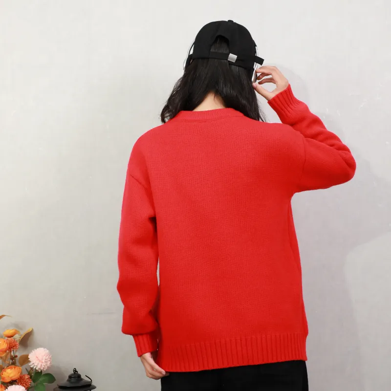 BLACK CLOVER Knitwear Unisex Red-2