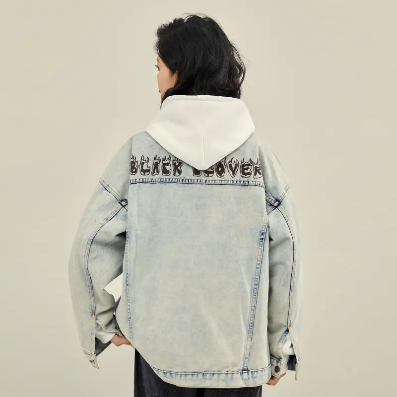 BLACK CLOVER Denim Jacket Unisex-9