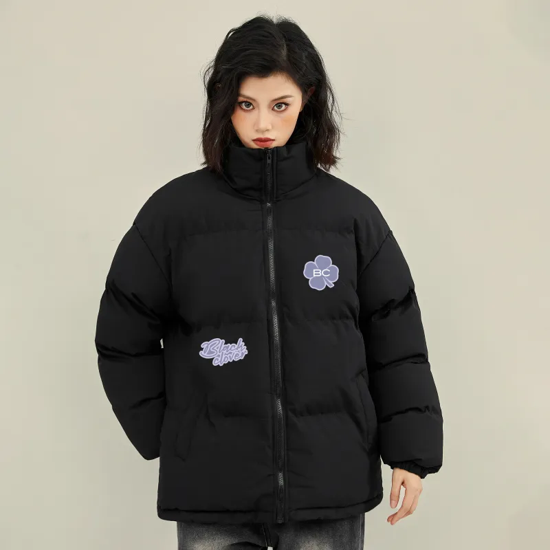 BLACK CLOVER Puffer Jacket Unisex-4