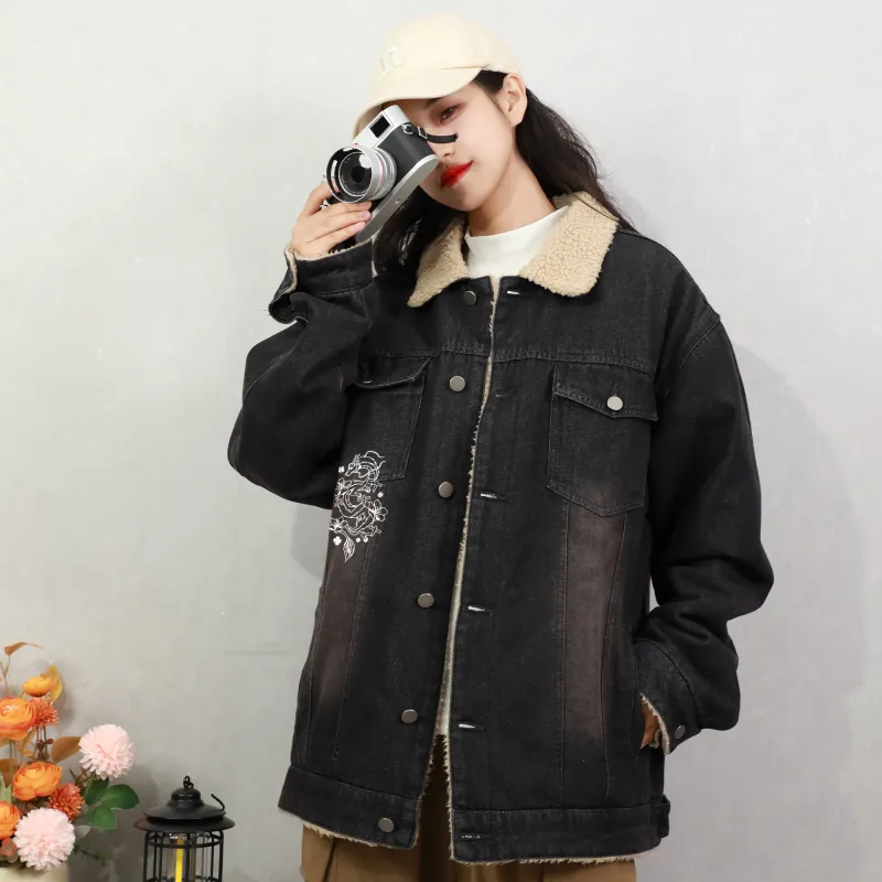 BLACK CLOVER Denim Jacket Unisex-2