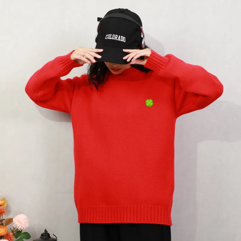 BLACK CLOVER Knitwear Unisex Red-3