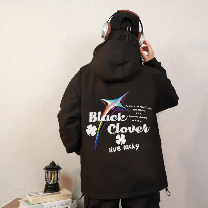 BLACK CLOVER Jackets Coats Unisex-4