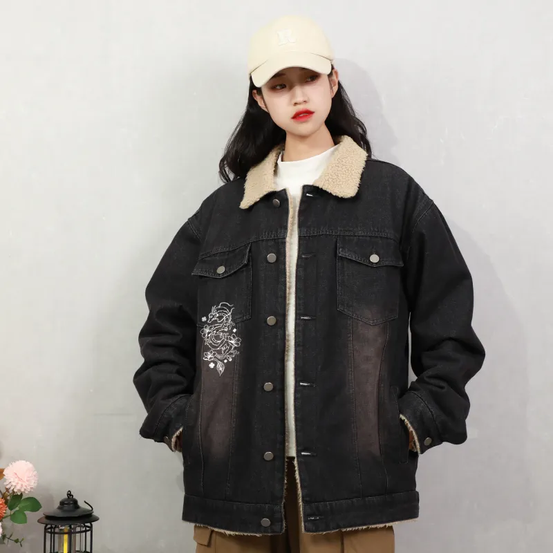 BLACK CLOVER Denim Jacket Unisex-3