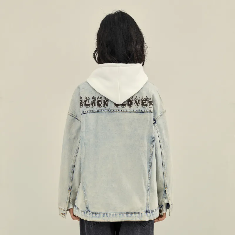 BLACK CLOVER Denim Jacket Unisex-8