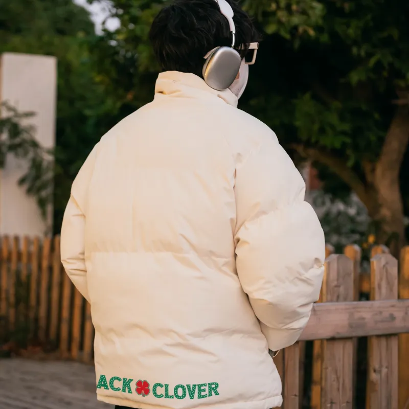 BLACK CLOVER Puffer Jacket Unisex-13