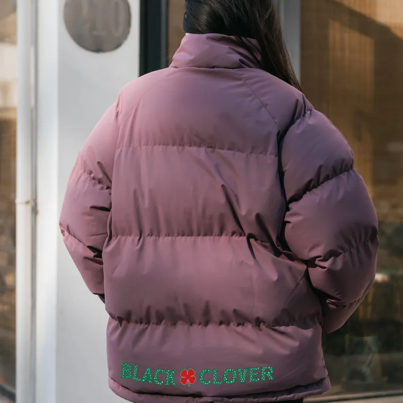 BLACK CLOVER Puffer Jacket Unisex-5