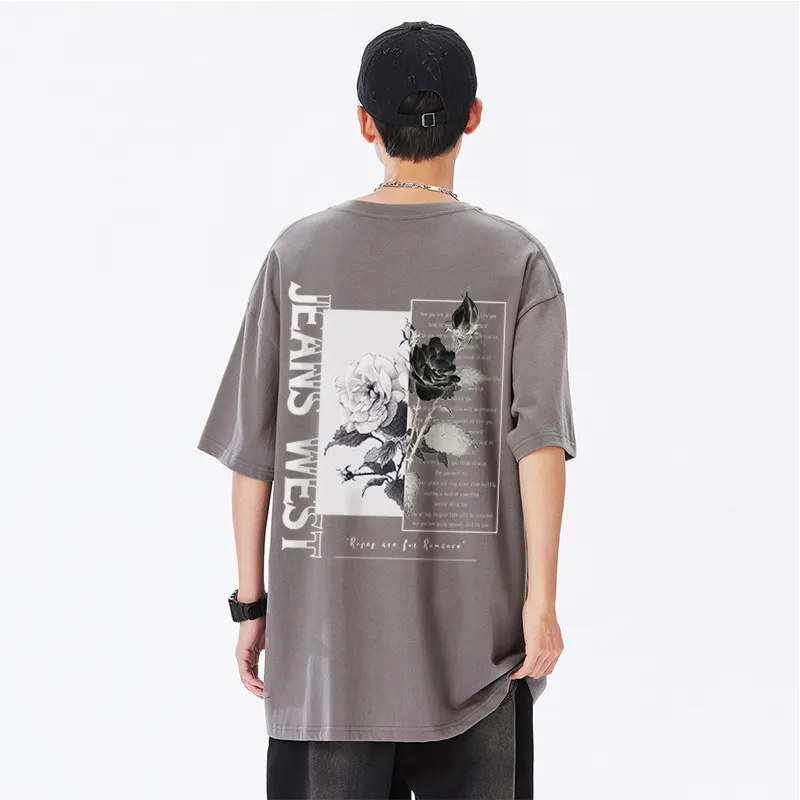 JEANSWEST JEANS Short-Sleeved T-Shirts Unisex-17