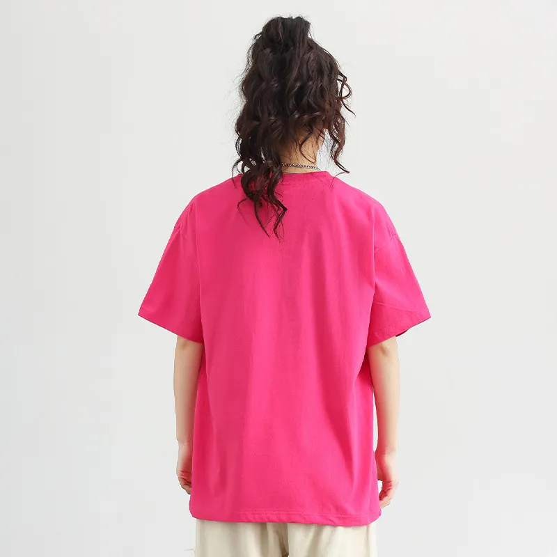 HAVR Loose Fit Breathable Thin Short Sleeved T Shirts Unisex-23