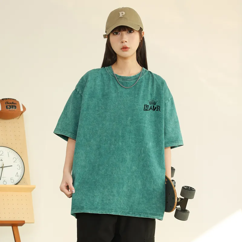 HAVR Heavyweight Thin Short Sleeved T Shirts Unisex-8