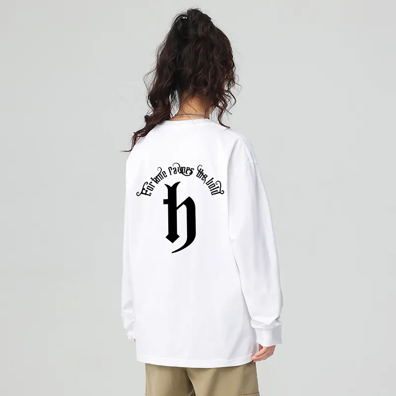 HAVR Long Sleeved T Shirt Unisex-4