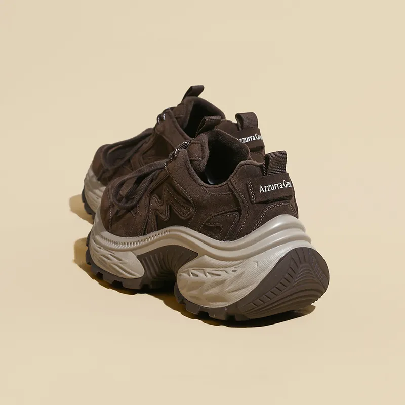 Ruomini Height Increasing Low-Top Chunky Sneakers Women's-5