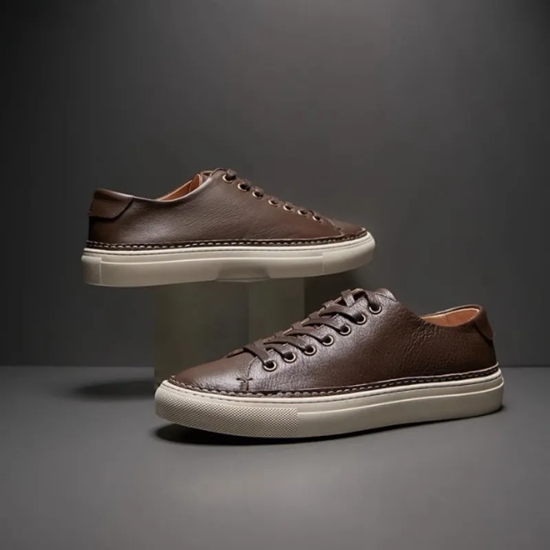 Ruomini Lightweight Low Top Skateboard Shoes Men's-13