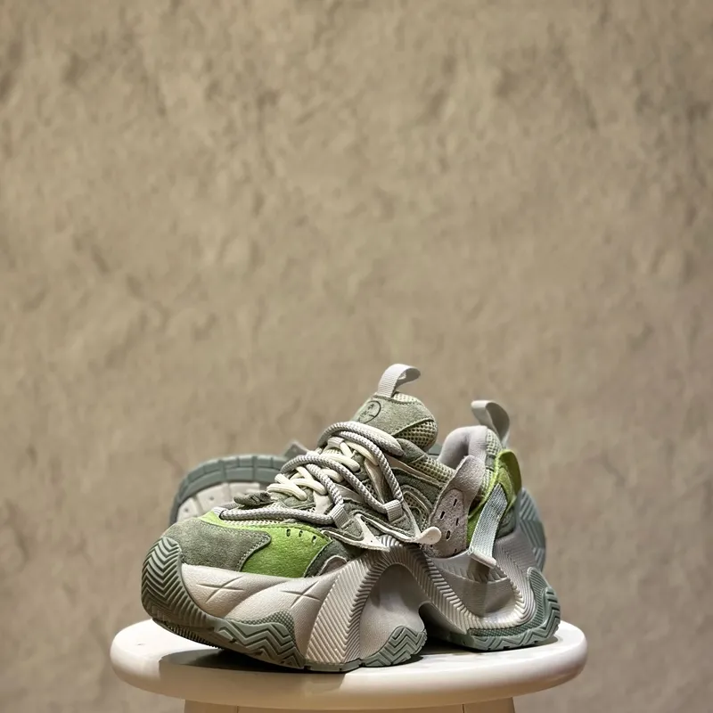 Ruomini Height Increasing Low-Top Chunky Sneakers Women's-4
