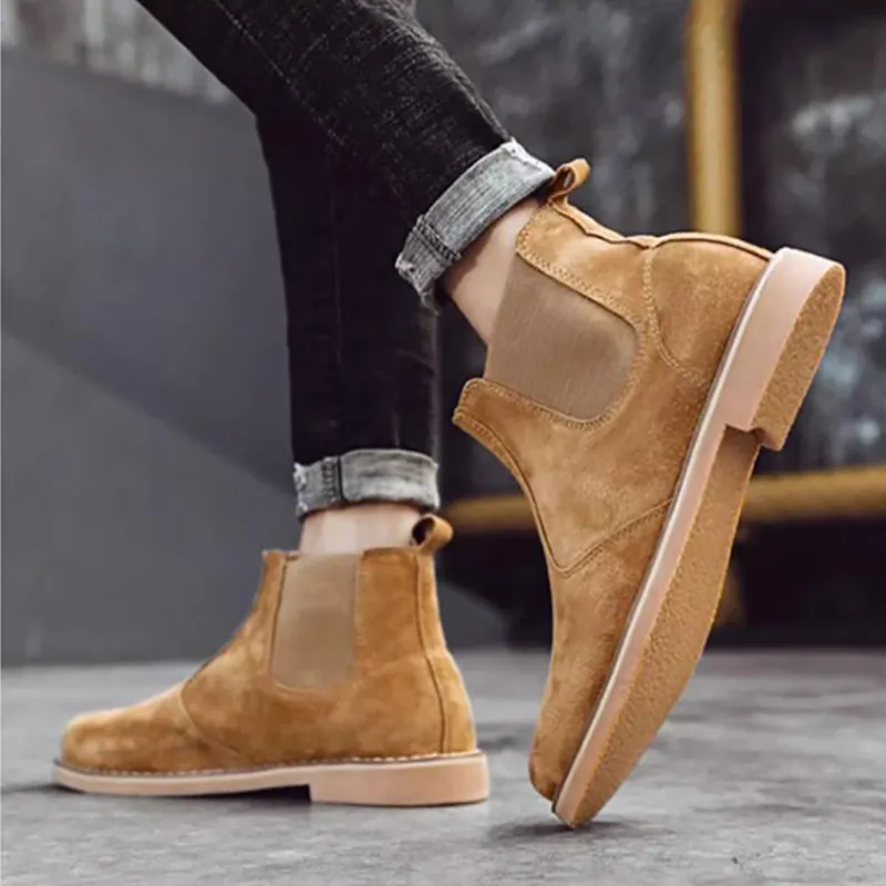 Ruomini Short Chelsea Boots Men's-1