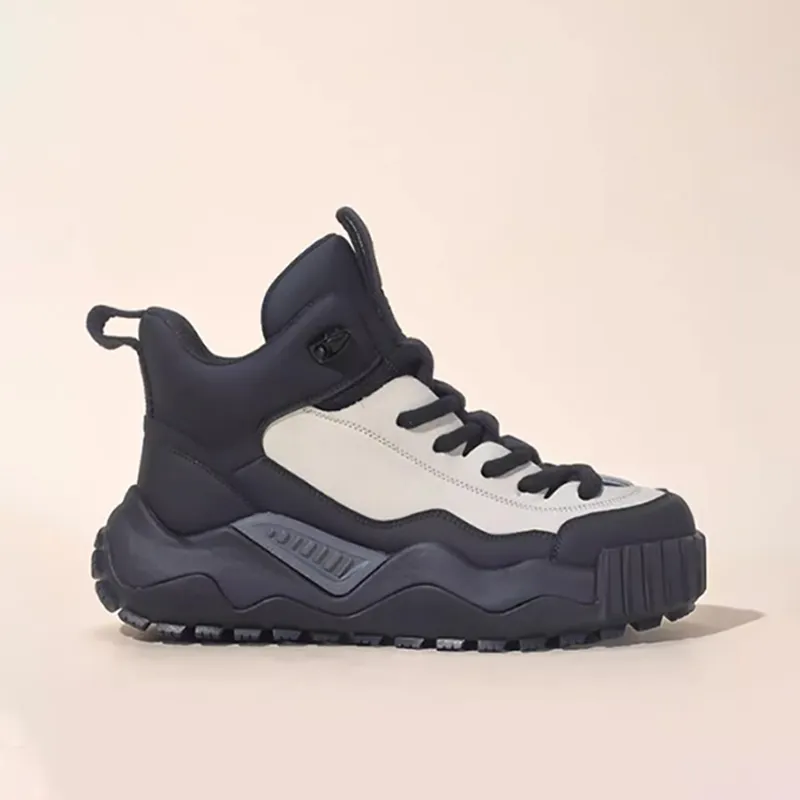 Ruomini High Top Casual Shoes Men's-4