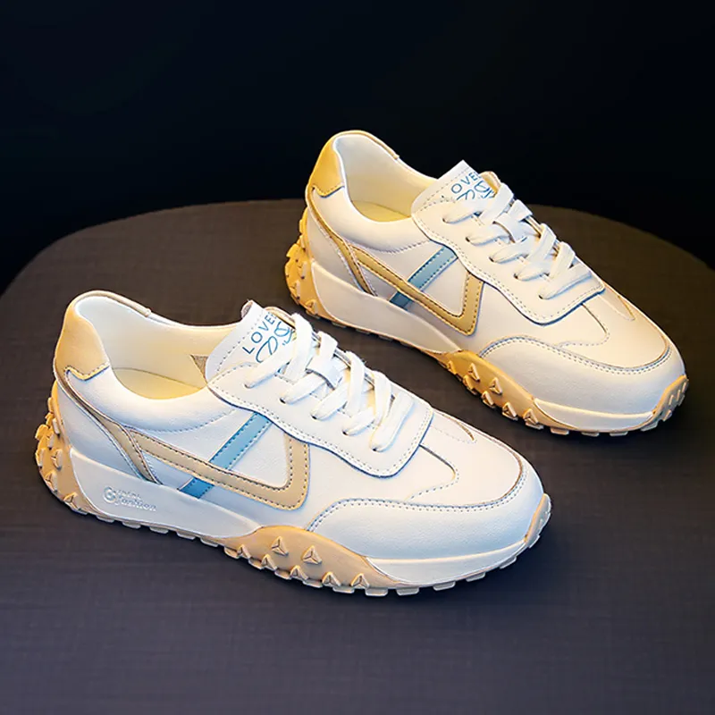 Ruomini Slip Resistant, Abrasion Resistant, Breathable, Height Increasing Low Top Casual Shoes Women's-3