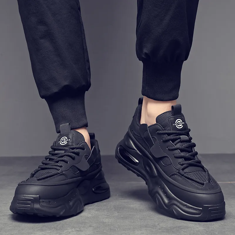 Ruomini Cushioning Breathable Low Top Chunky Sneakers Men's-2