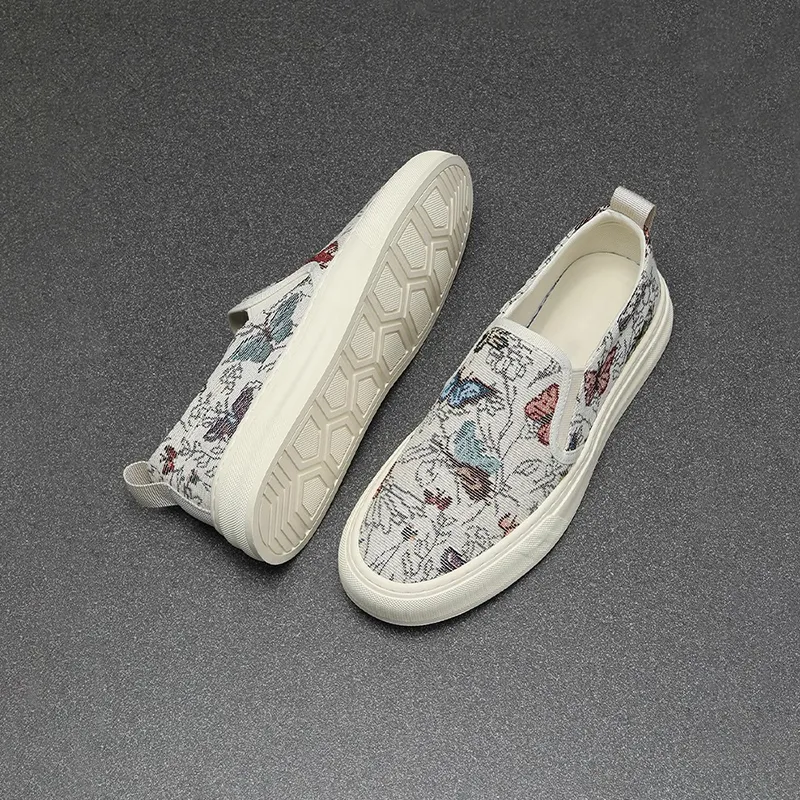 Ruomini Breathable Low Top Skateboard Shoes Men's-8