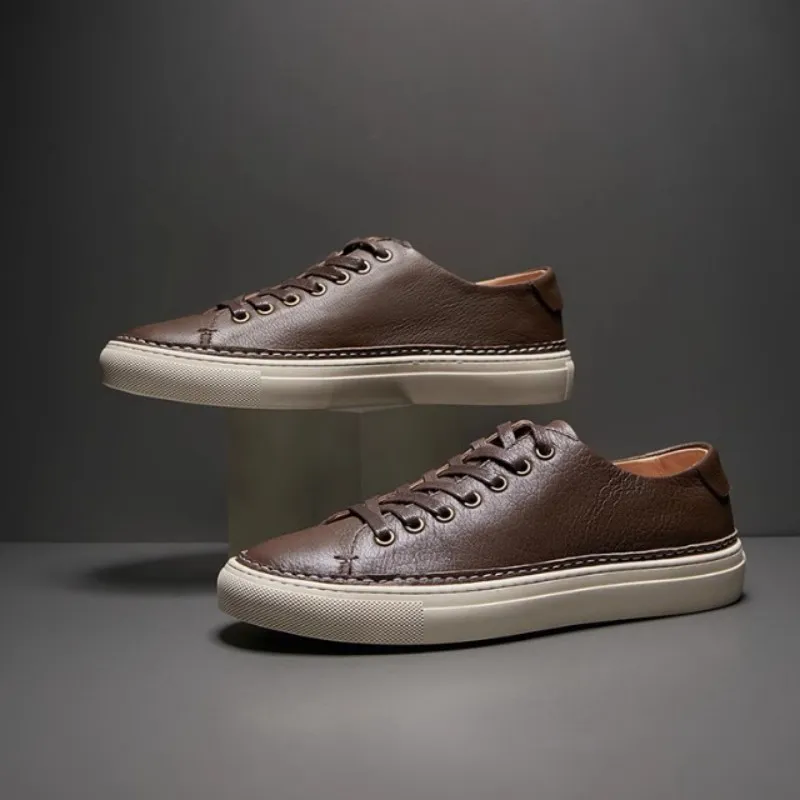 Ruomini Lightweight Low Top Skateboard Shoes Men's-11
