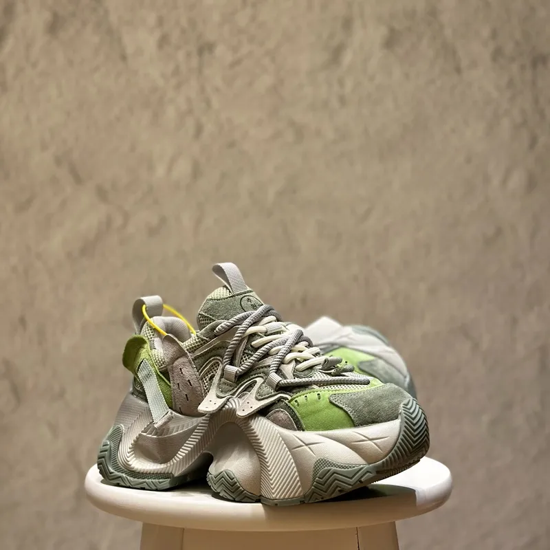 Ruomini Height Increasing Low-Top Chunky Sneakers Women's-2