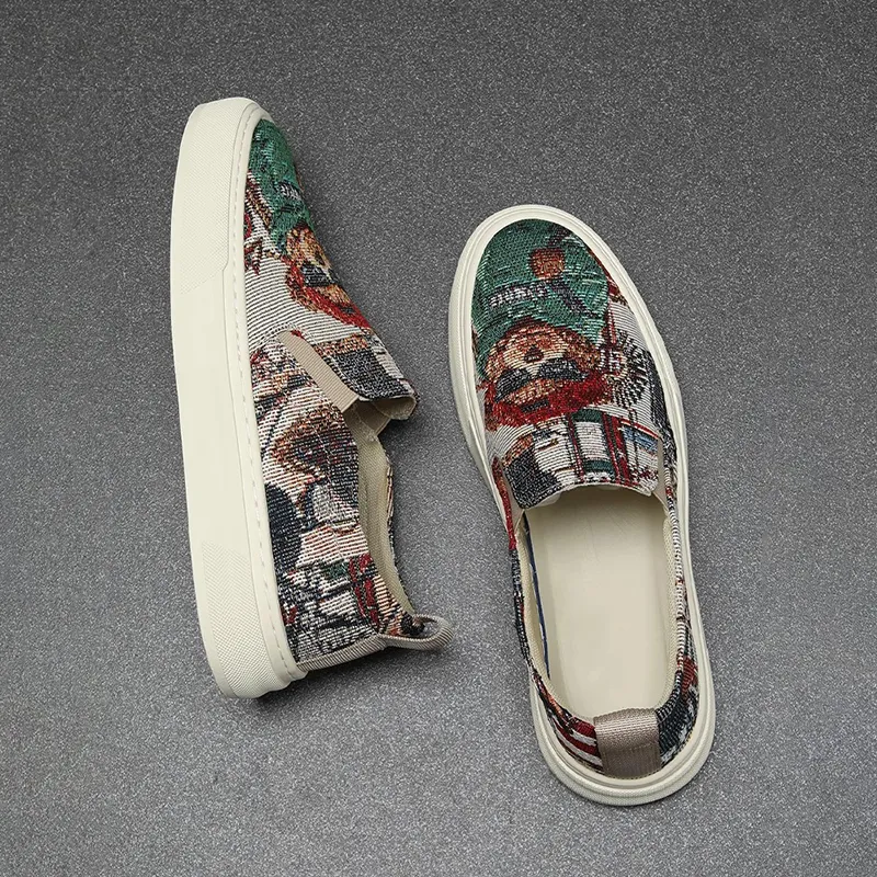 Ruomini Breathable Low Top Skateboard Shoes Men's-2