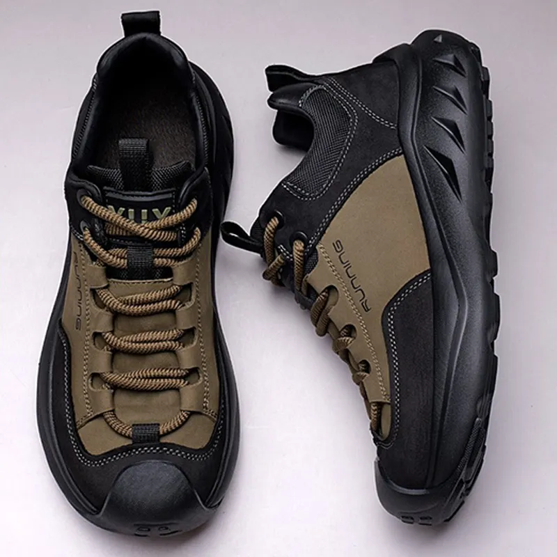 Ruomini Anti-Slip Wear-Resistant Low-Top Outdoor Shoes Men's-7