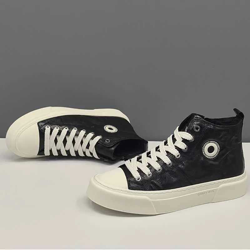 Ruomini High-Top Skateboard Shoes Men's-8