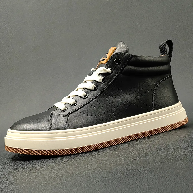 Ruomini High-Top Skateboard Shoes Men's-3