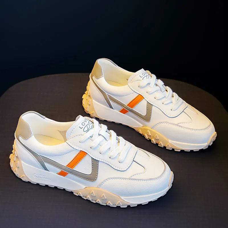 Ruomini Slip Resistant, Abrasion Resistant, Breathable, Height Increasing Low Top Casual Shoes Women's-1