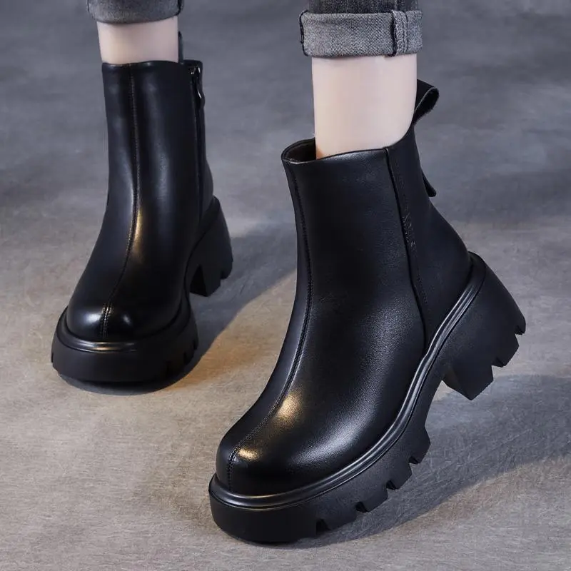 Ruomini Ankle Boots 5 8 Women's-1