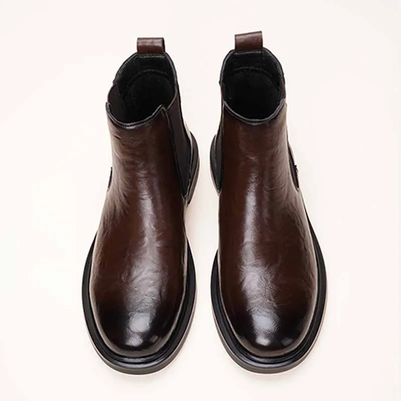 Ruomini Short Chelsea Boots Men's-26