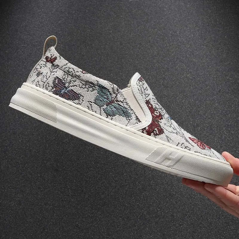 Ruomini Breathable Low Top Skateboard Shoes Men's-7