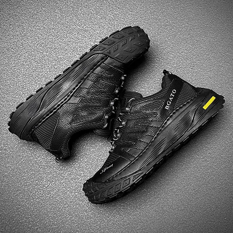 Ruomini Slip Resistant And Breathable Low Top Casual Shoes Men's-4