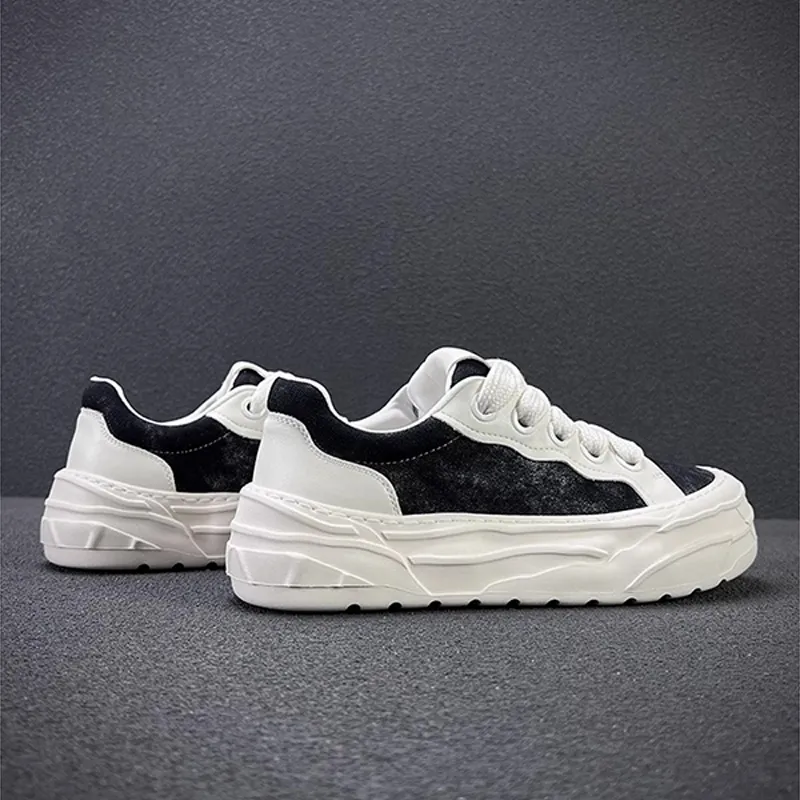Ruomini Lightweight And Breathable Low Top Skateboard Shoes Men's-3