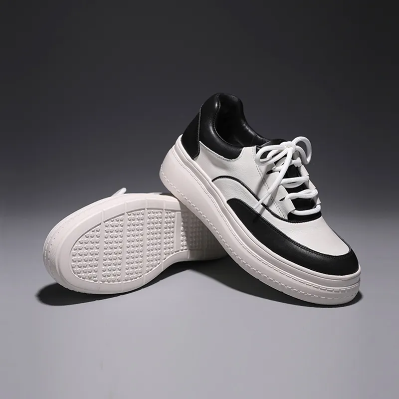 Ruomini Anti Slip And Wear Resistant Lightweight Low Top Skateboard Shoes Women's-7
