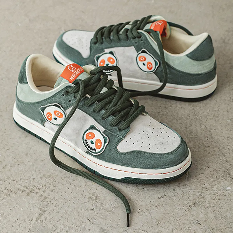 Ruomini Non slip Lightweight Low Top Skateboard Shoes Unisex Jasper-4