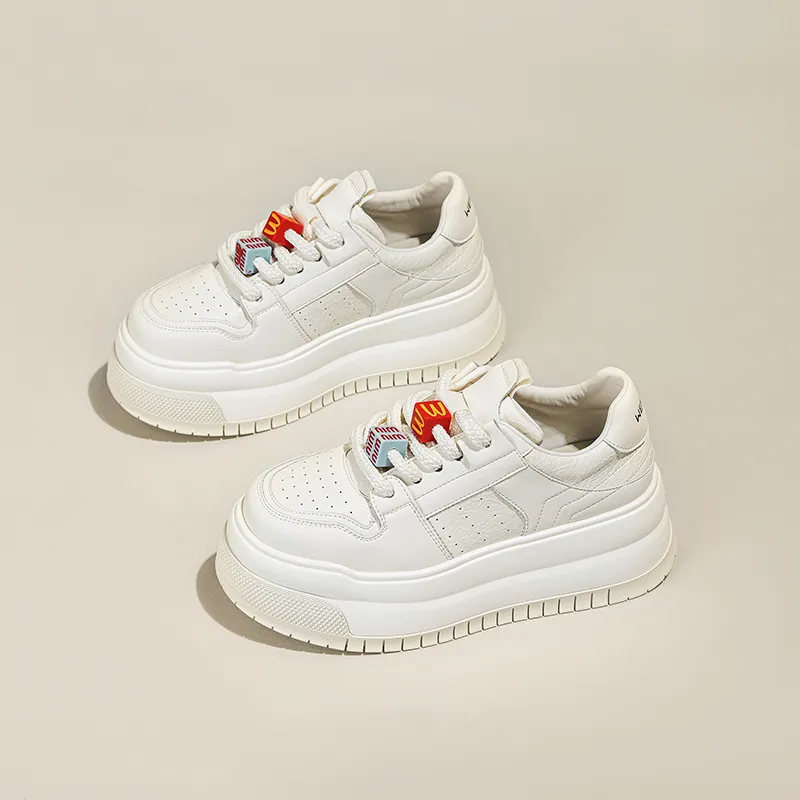 Ruomini Skateboard Shoes Women's White-1