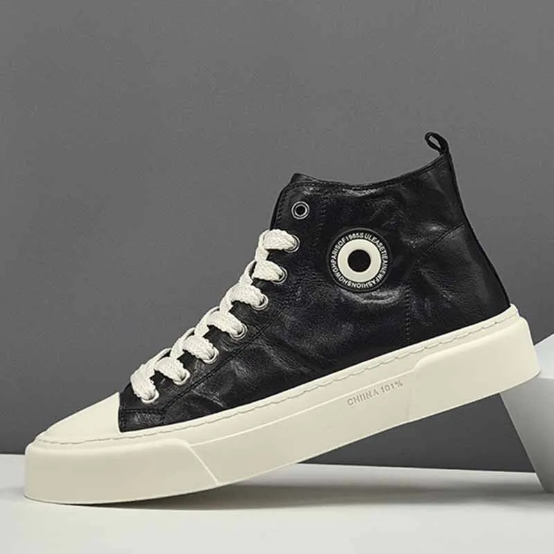 Ruomini High-Top Skateboard Shoes Men's-9