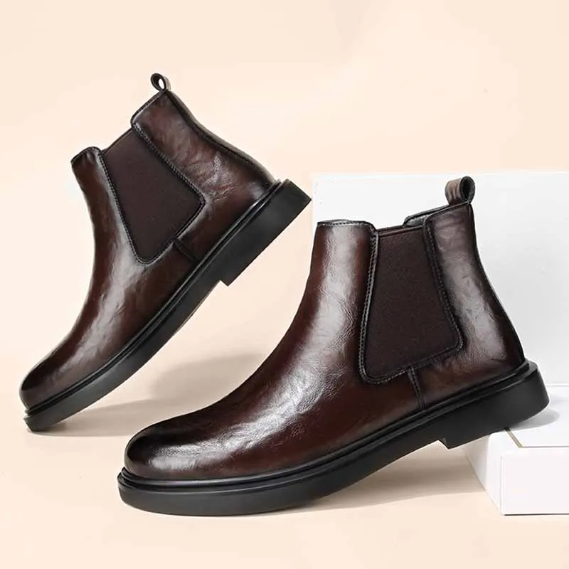 Ruomini Short Chelsea Boots Men's-7
