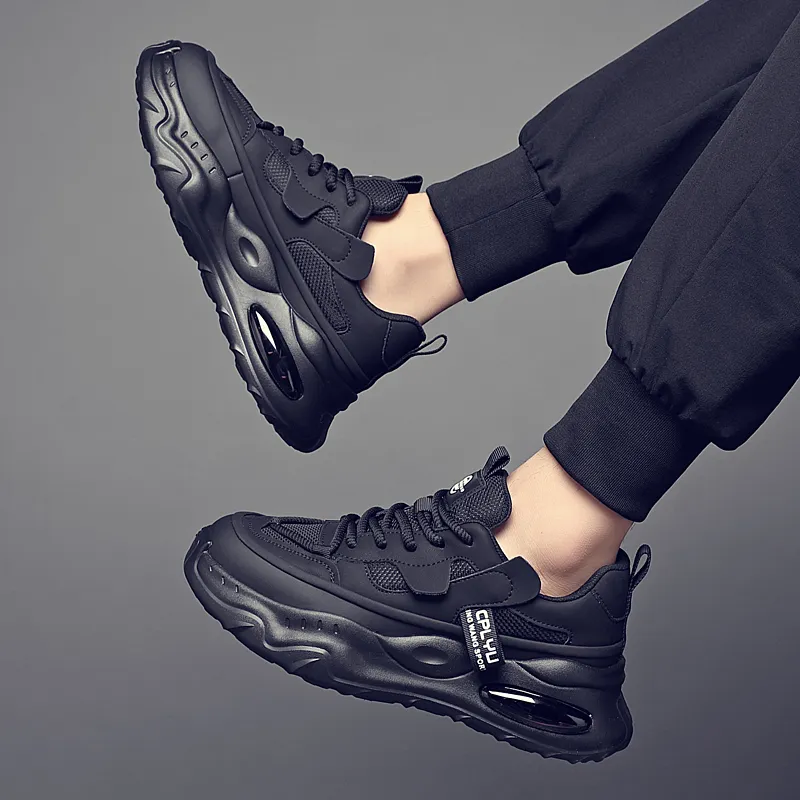 Ruomini Cushioning Breathable Low Top Chunky Sneakers Men's-3