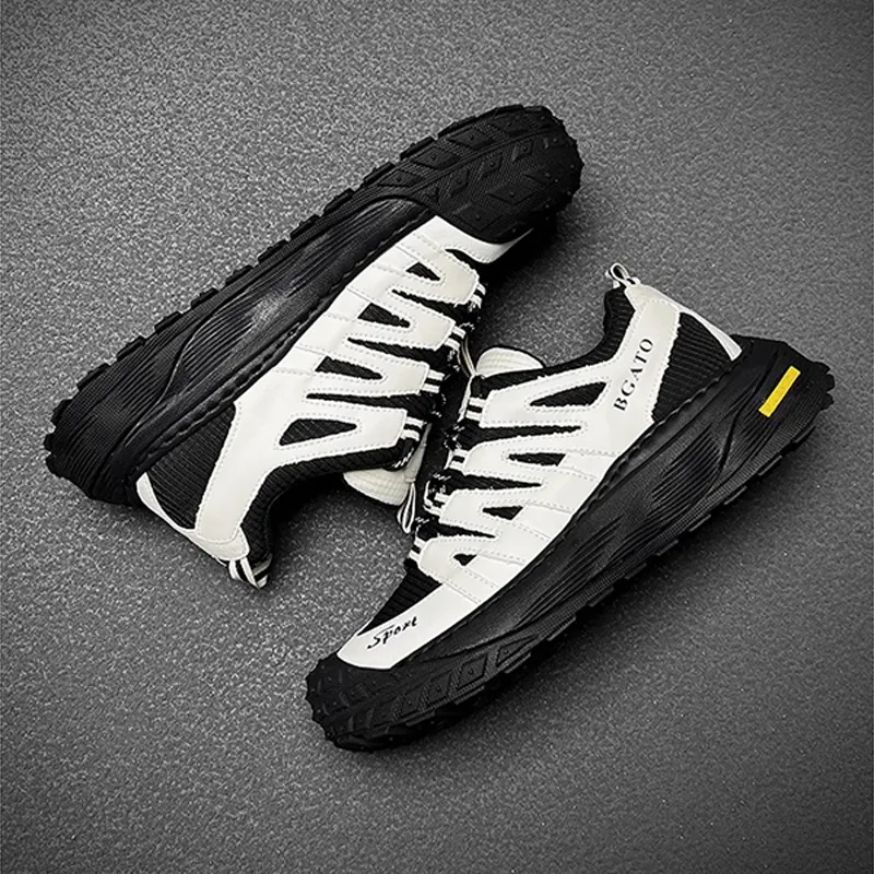 Ruomini Slip Resistant And Breathable Low Top Casual Shoes Men's-10
