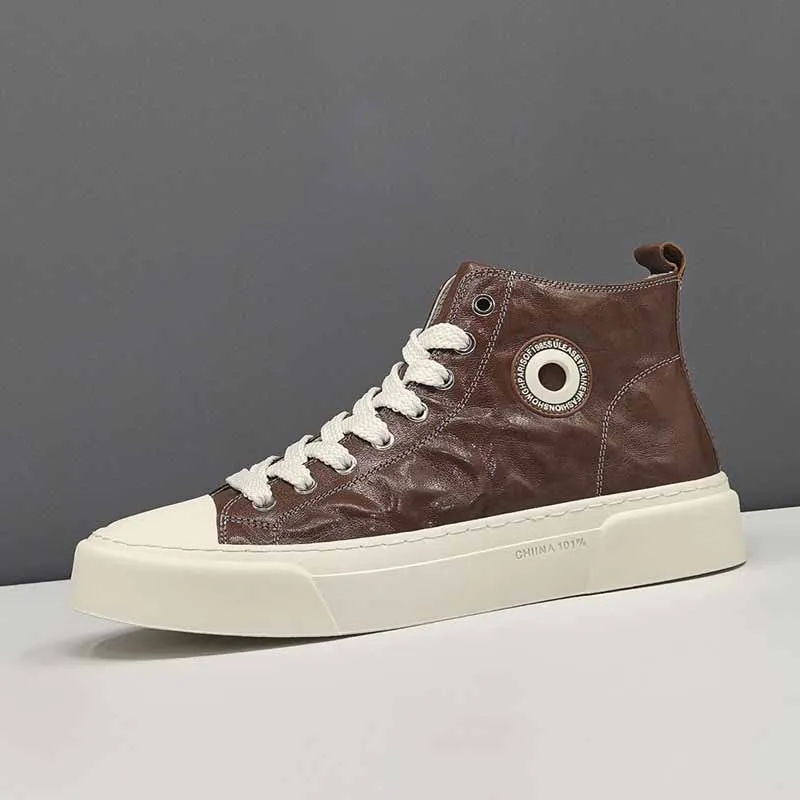 Ruomini High-Top Skateboard Shoes Men's-2