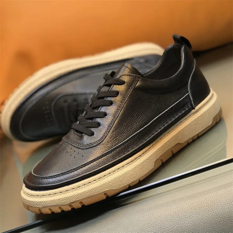 Ruomini Abrasion Resistant Low Top Skateboard Shoes Men's-6