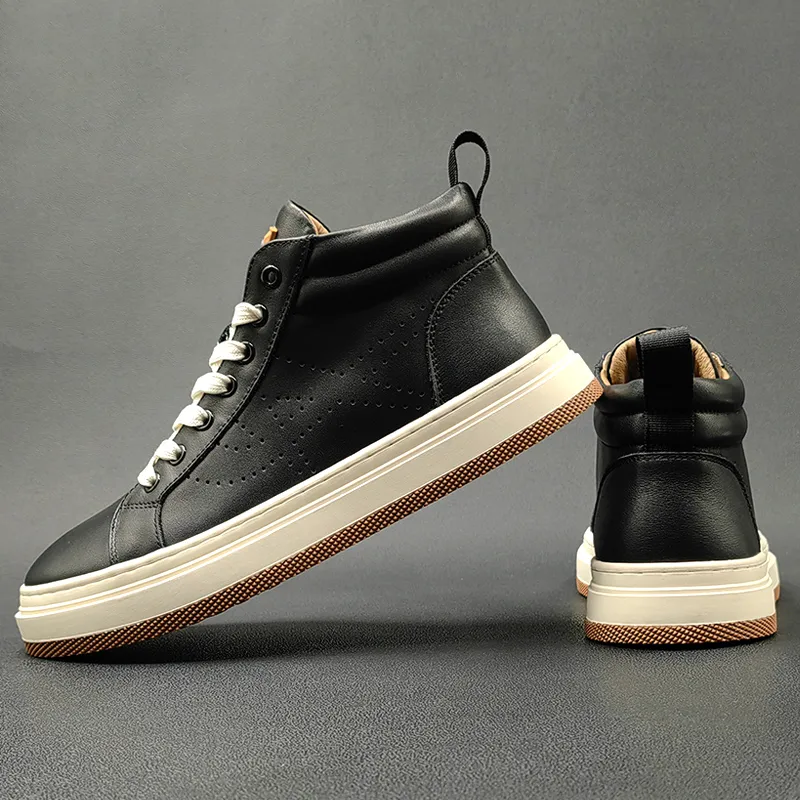 Ruomini High-Top Skateboard Shoes Men's-2